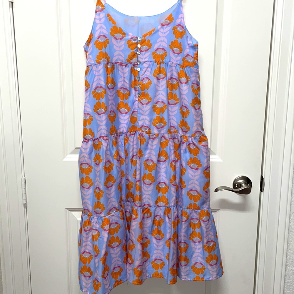 J Marie Pockets Midi Dress